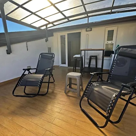 Attic With Terrace And View